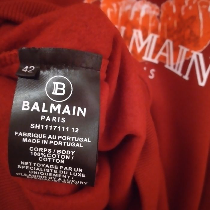 Balmain толстовка свитшот оригинал