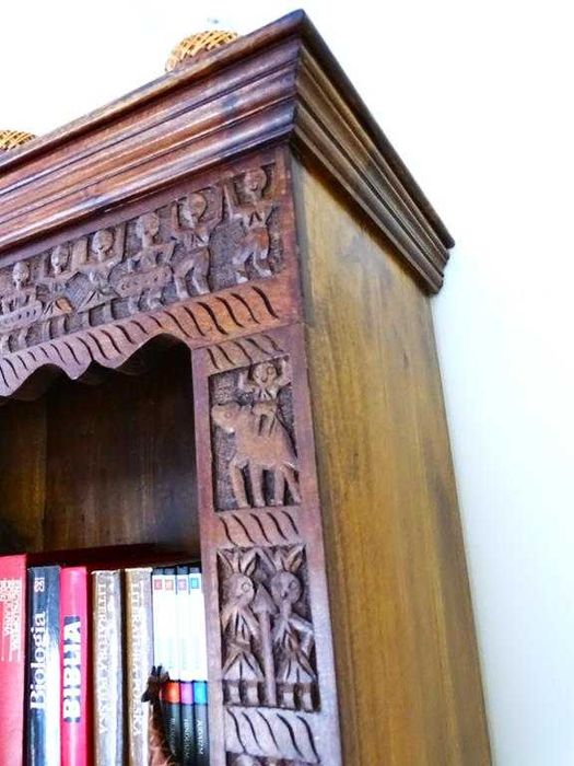 Kolonialny, drewniany kredens AlmiDecor w perfekcyjnym stanie POLECAM!