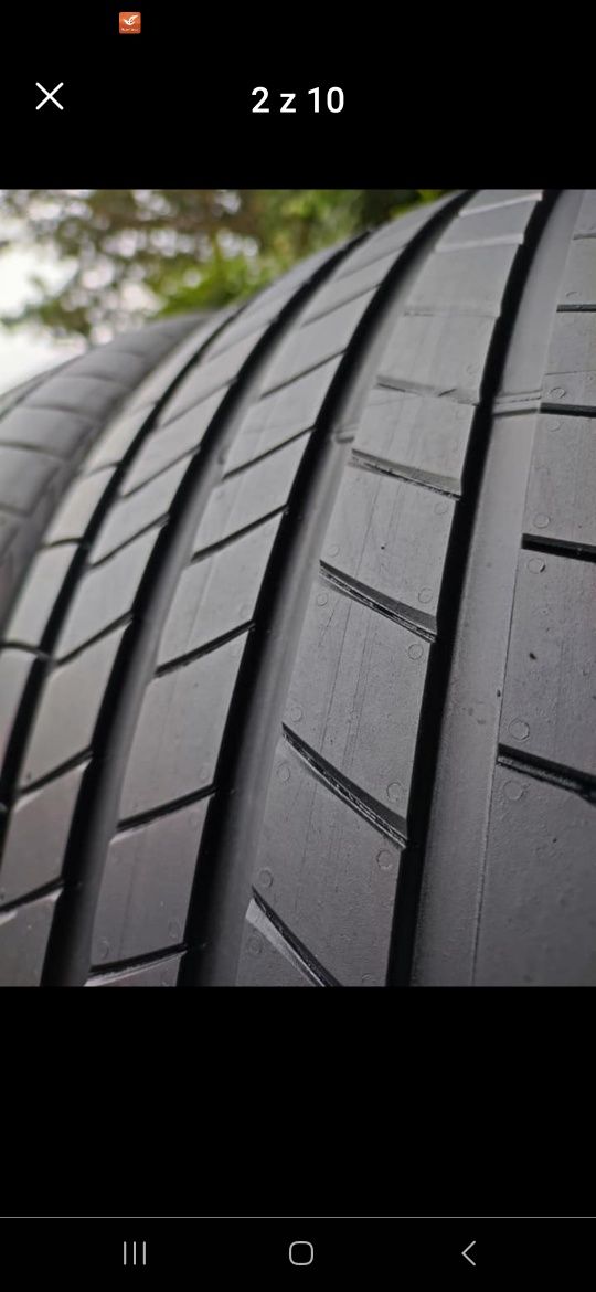 235/45/21 Sprzedam komplet opon letnich Bridgestone Turanza