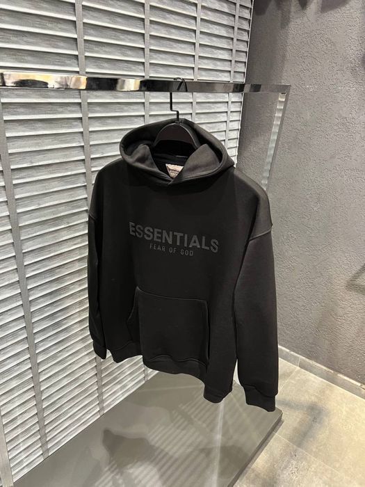 РАСПРОДАЖА! ESSENTIALS мужское худи люкс женское оверсайз