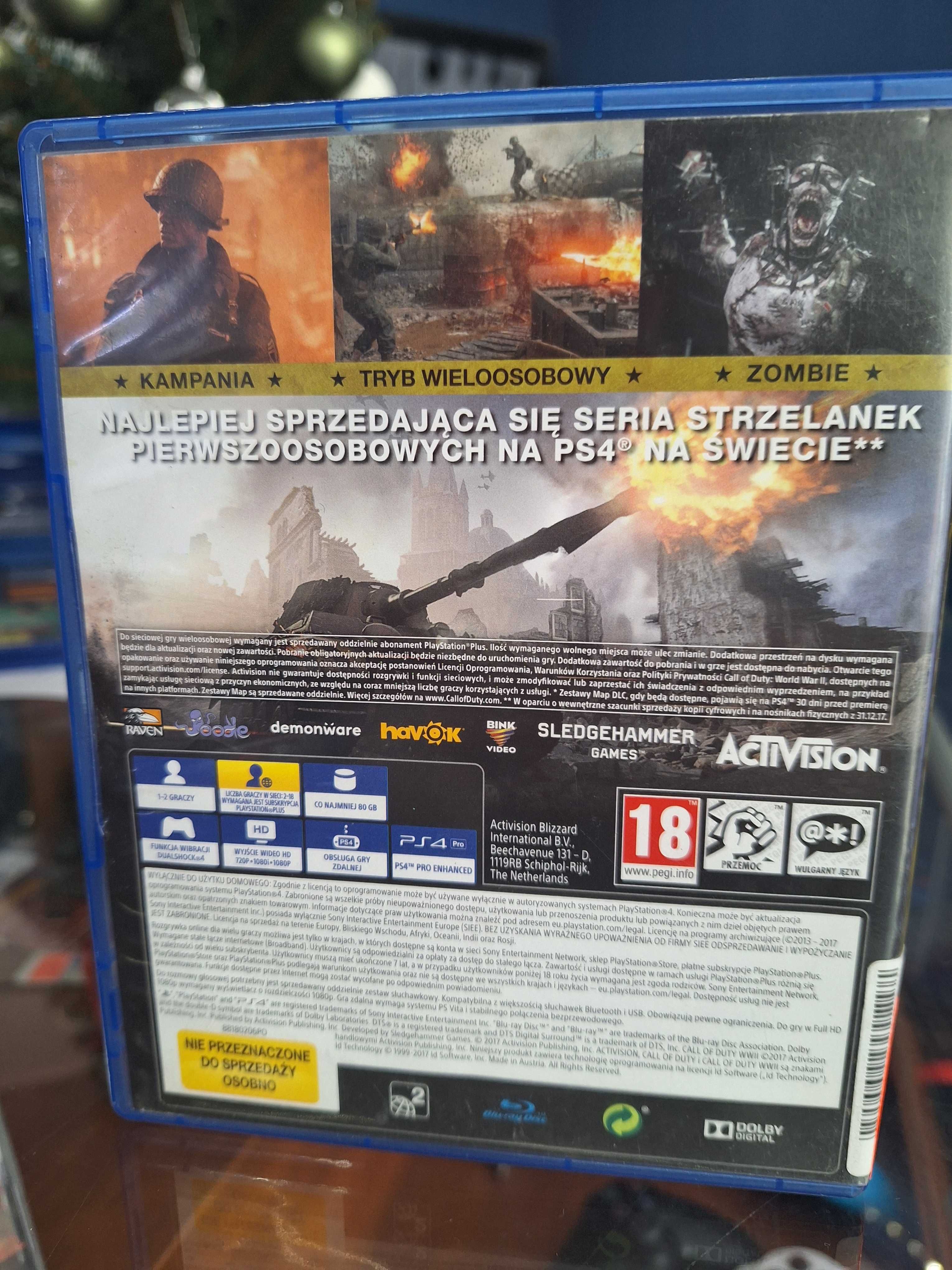 Call of Duty WWII Ps4, BDB, CentrumGrania