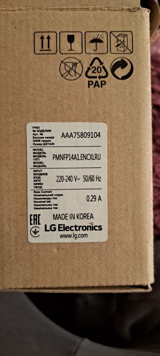 Плата управления LG PMNFP14A1.ENCXLRU