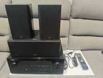 Amplituner Denon x2100 + kolumny Indiana Line Nota