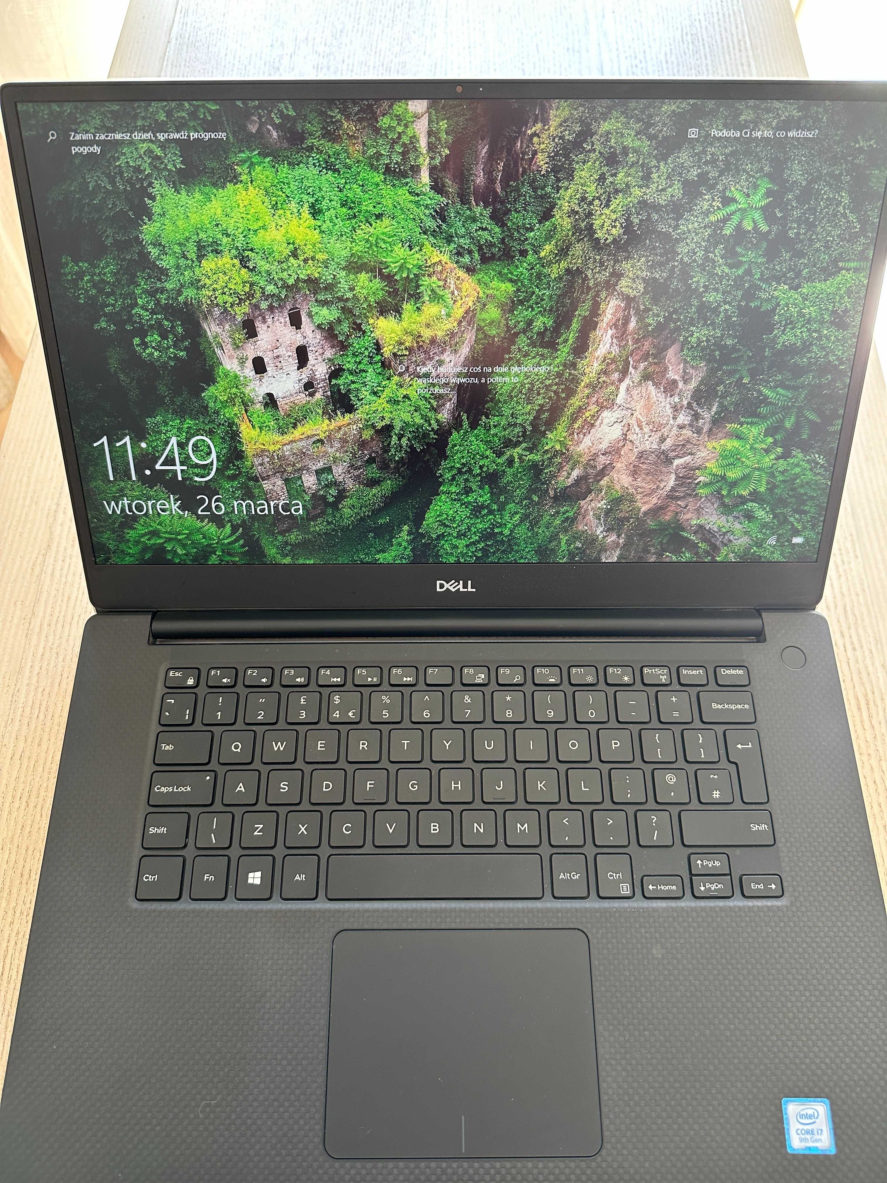 Laptop DELL XPS, i7, 32GB, 2TB, GTX1650