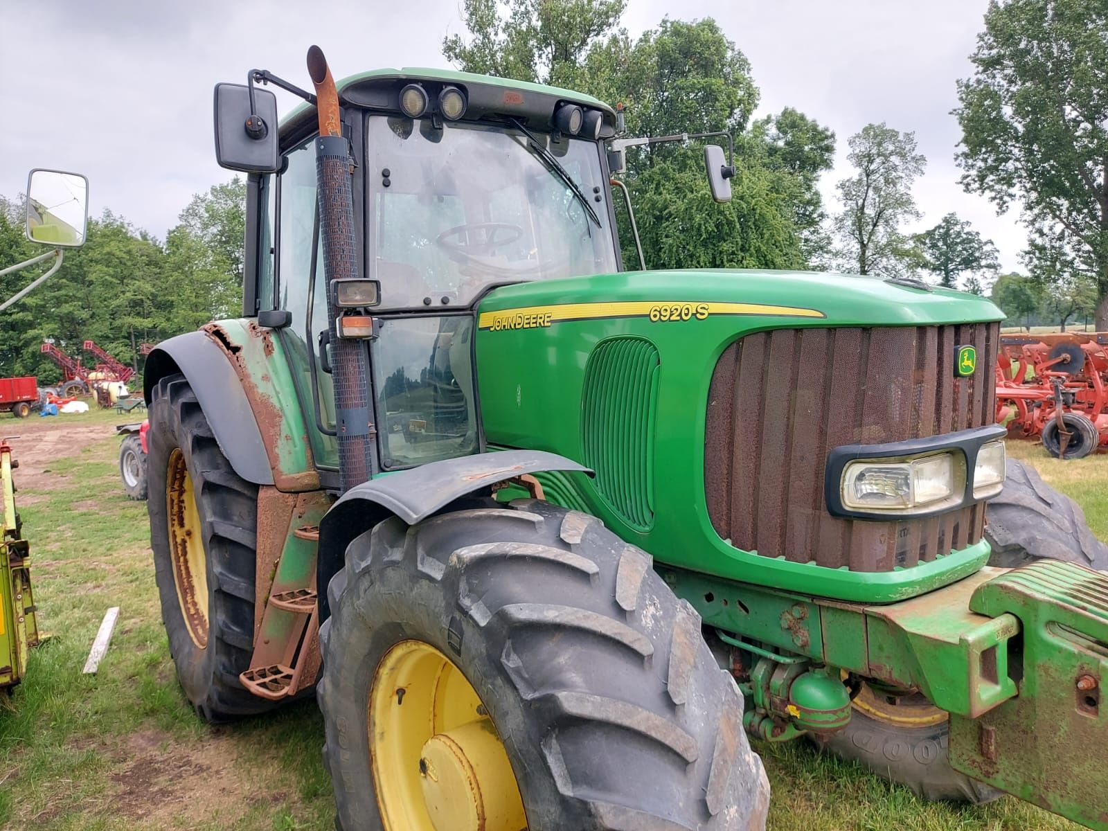John Deere 6920s, części, silnik , skrzynia, napęd