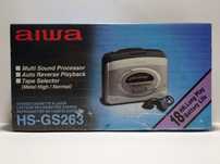 NOWY Walkman AIWA HS-GS263 (BK) Odtwarzacz Kasetowy MSP/ AR - 1998r.