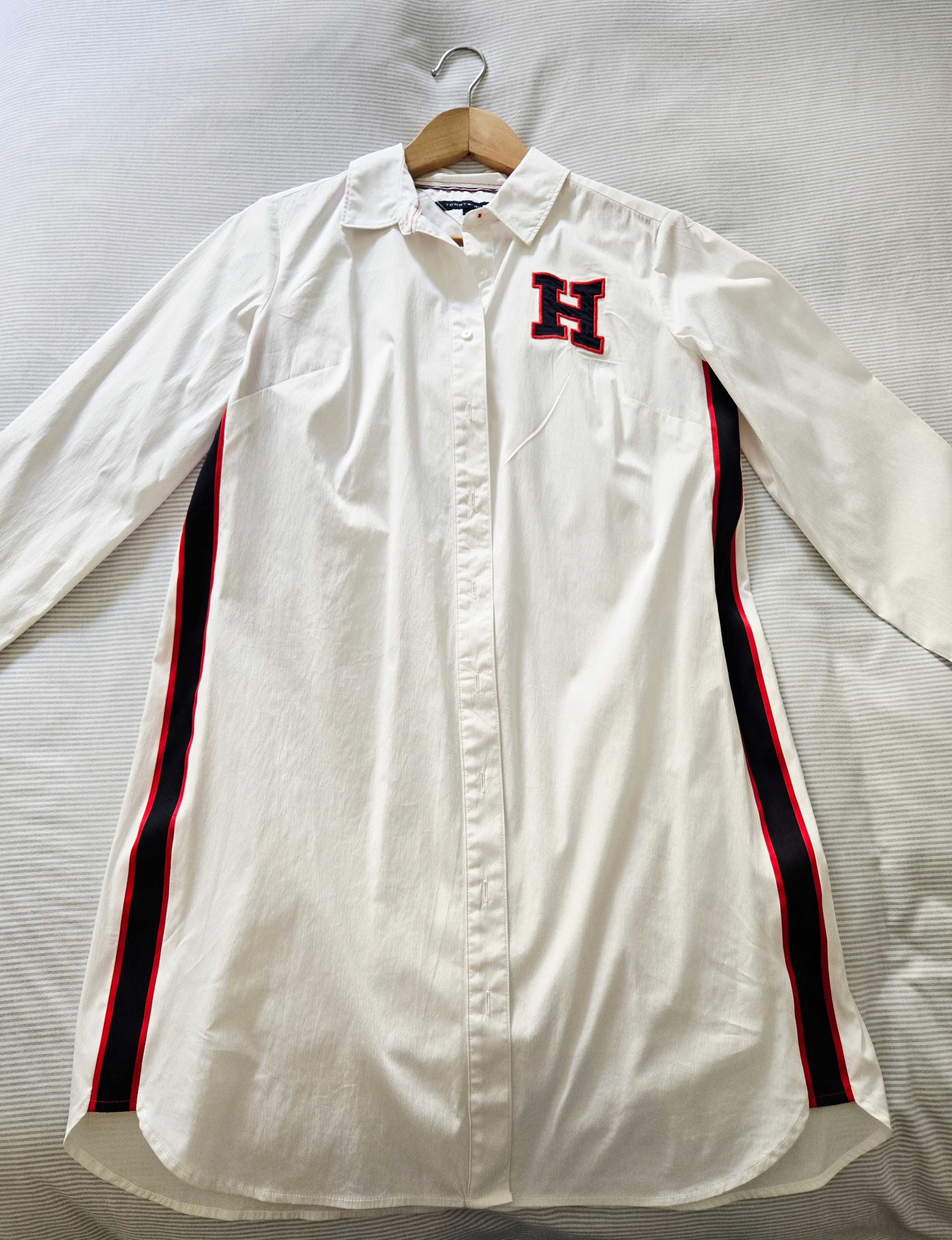 Camisa comprida Tommy Hilfiger nova