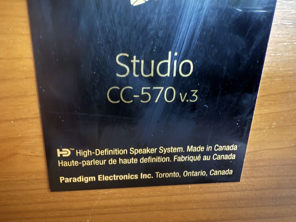 Kolumna centralna Paradigm Studio CC-570 v3
