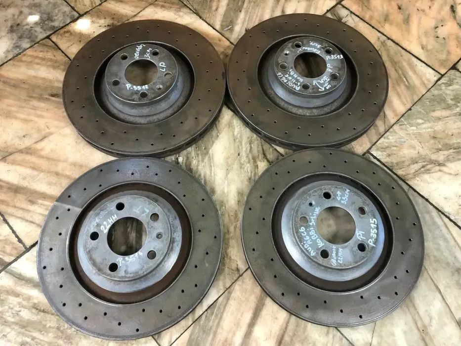 Tarcze Hamulcowe Przód Tył Audi A6 C6 Lift 3.0 TDI Kombi - Gwarancja Wysyłka Montaż