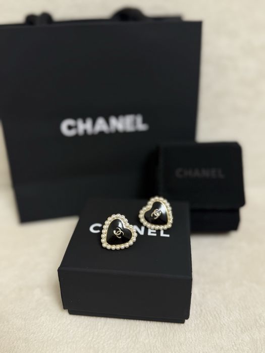Сережки Chanel оригінал