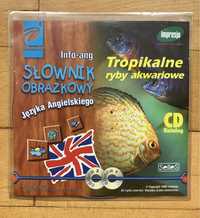 Tropikalne Ryby Akwariowe - Słownik Obrazkowy J.Ang. CD-Rom nr 1