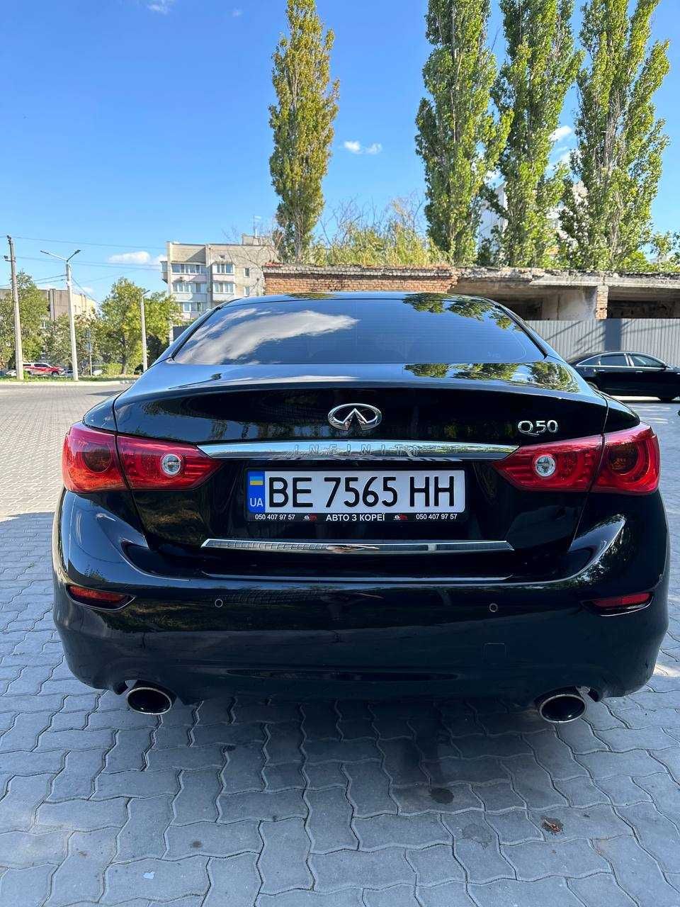 Infiniti Q50 2.2d 2015 год, пробег 114000 км.