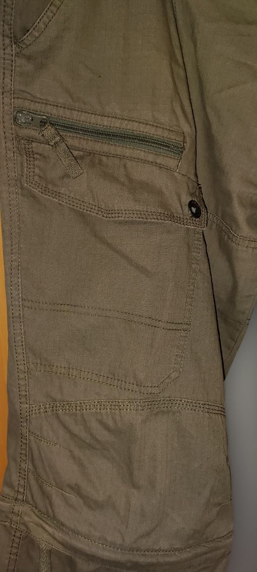Calças Cargo Pants XL conversíveis em calções
