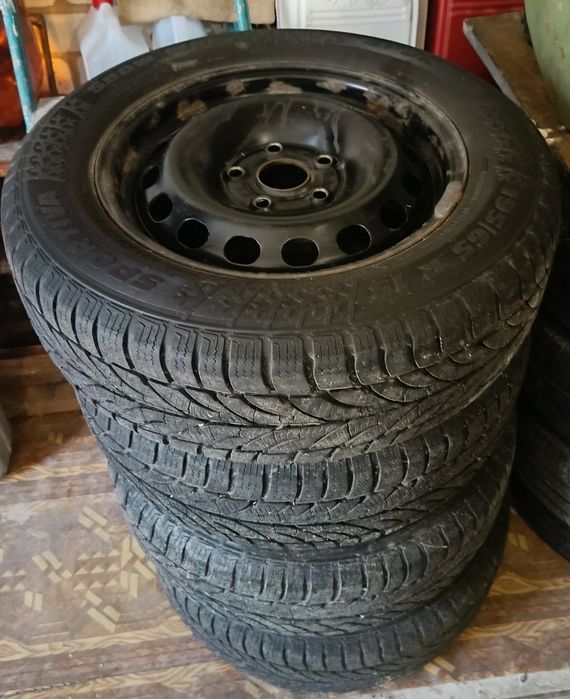 Колеса 5x112 з резиною Sportiva Snow Win 195/65/r15 91T