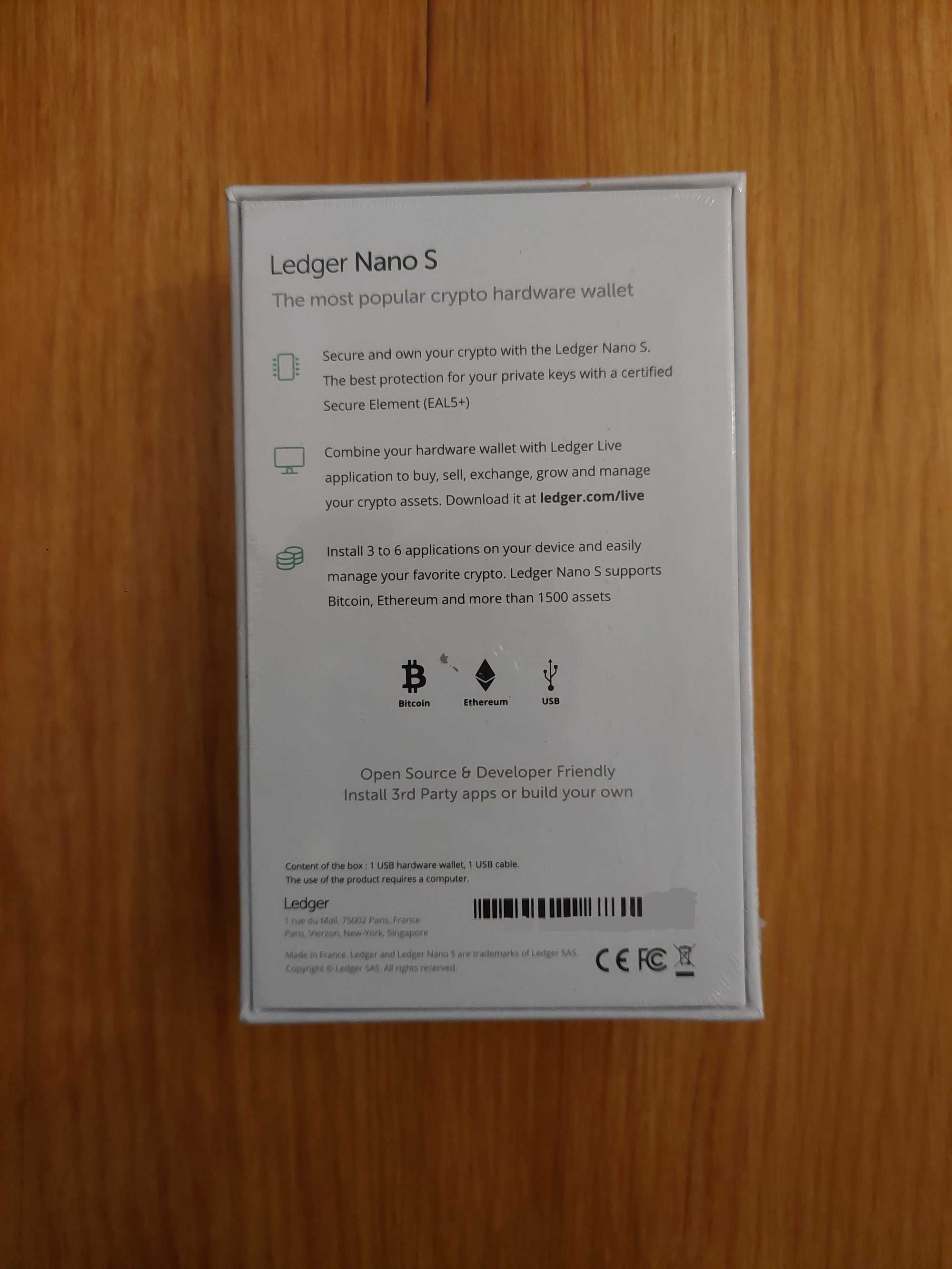 Ledger Nano S (NOVA/SELADA)