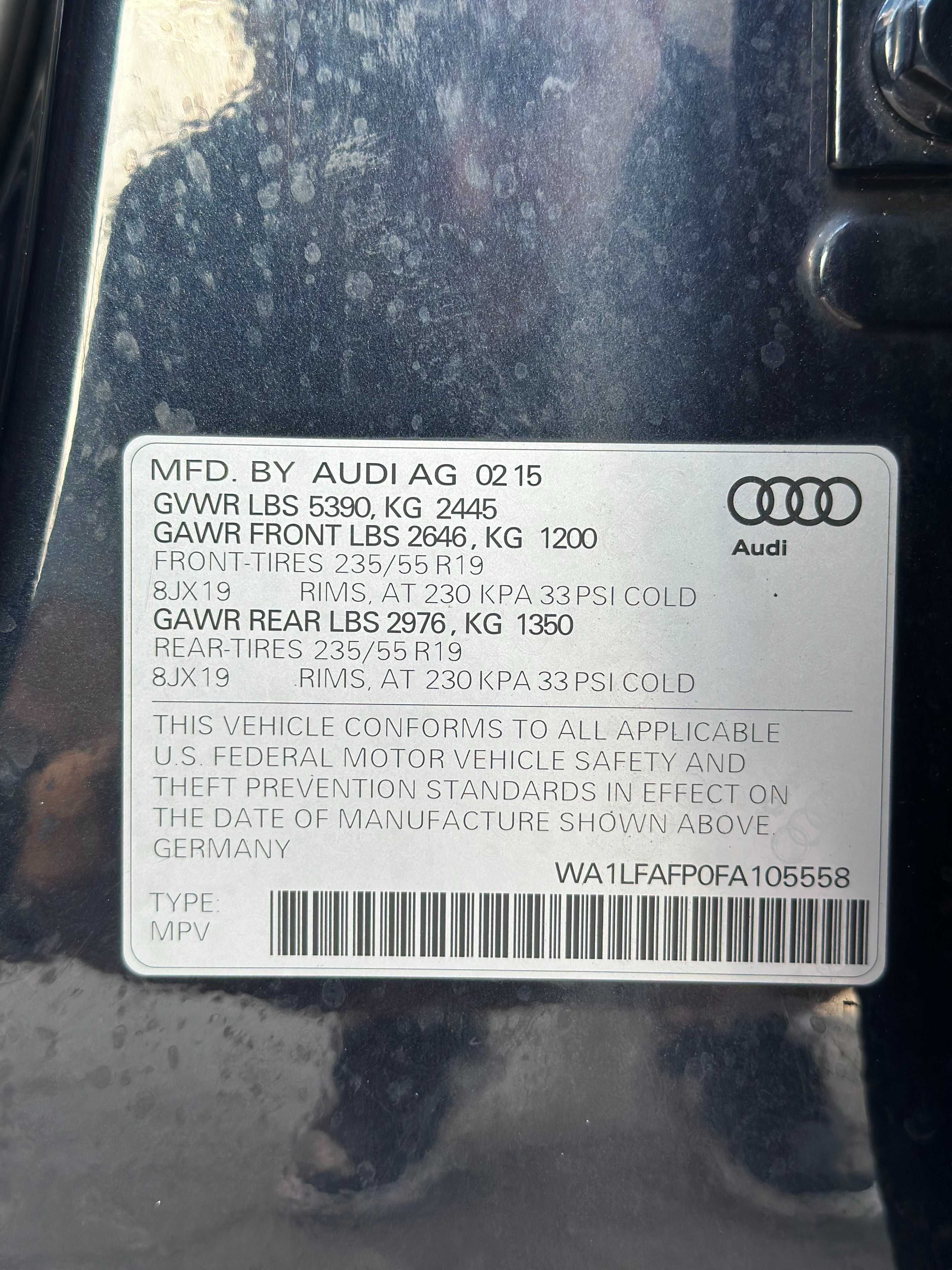 Продам AUDI Q5 Quattro