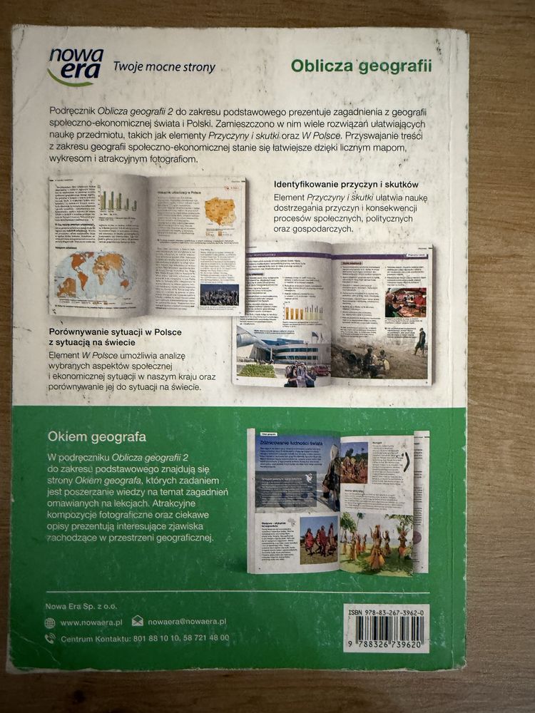 Oblicza geografii 2. Zakres podstawowy.