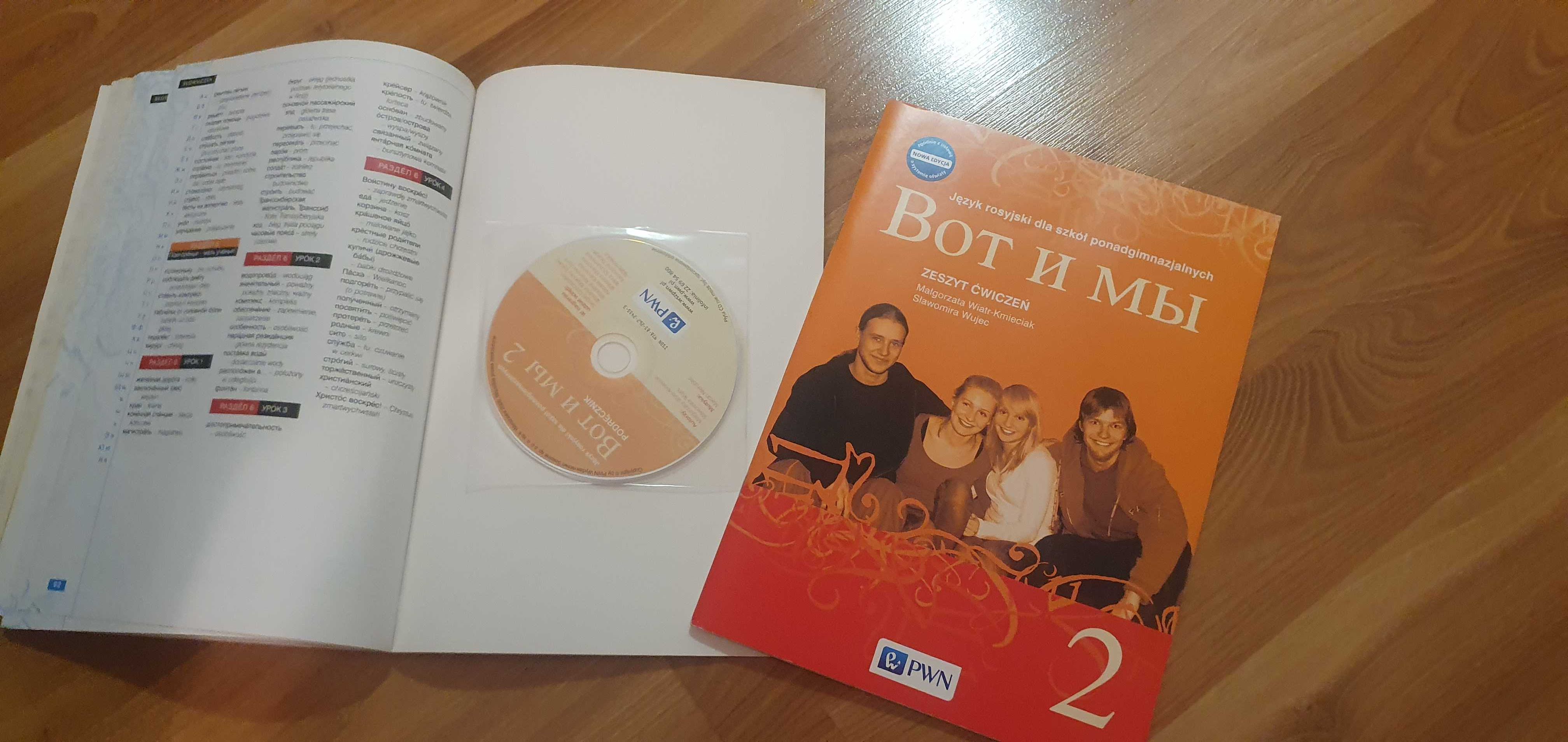 Podręcznik + ćwiczenia do nauki języka rosyjskiego