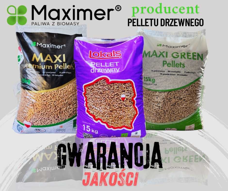 Maxi Pellet posiada certyfikaty EN PLUS A1 nr oraz DINplus