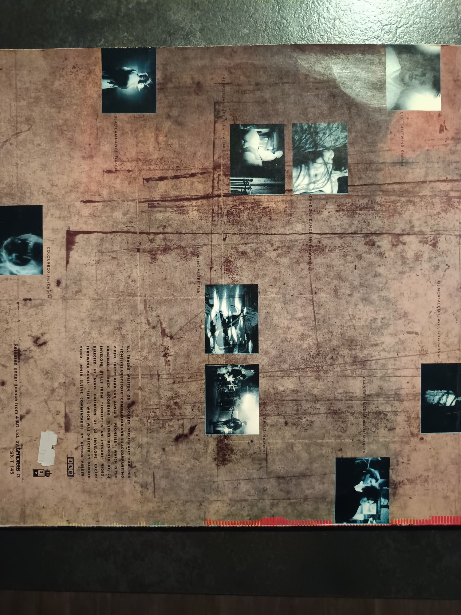 4AD - Lonely is an Eyesore LP płyta winylowa