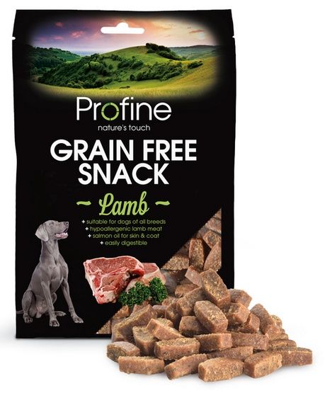 Zdrowy przysmak bezzbożowy do nagradzania psa Profine Jagnięcina 200g