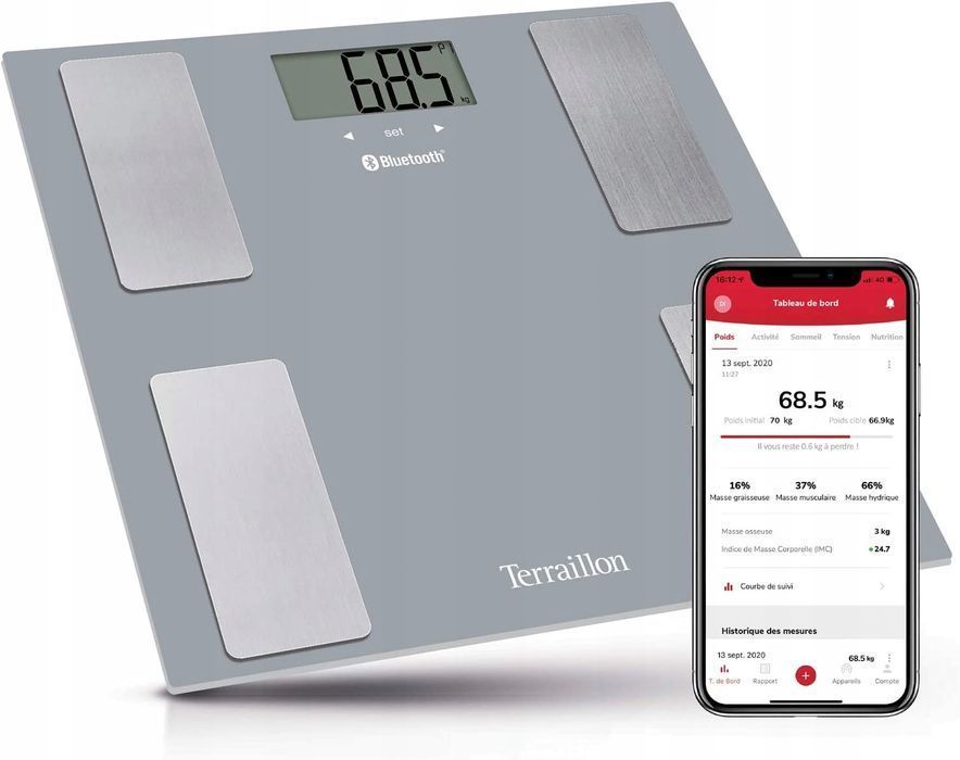 Waga Łazienkowa Terraillon Smart Connect Bmi Bt