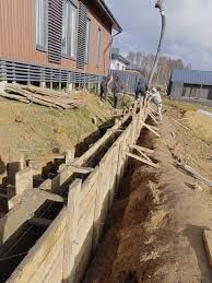 Бетонные работы фундамент, стяжка пола