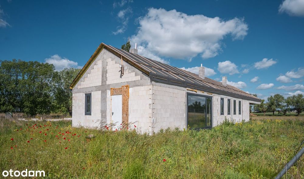 Dom parterowy w Otuszu k. Buku (w stanie deweloperskim)