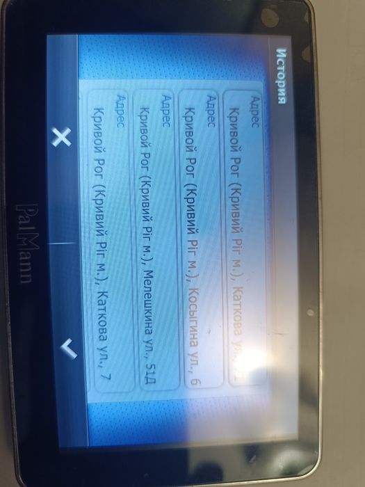 GPS навігатор PalMann