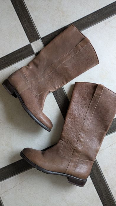 Шкіряні чоботи BOEMOS