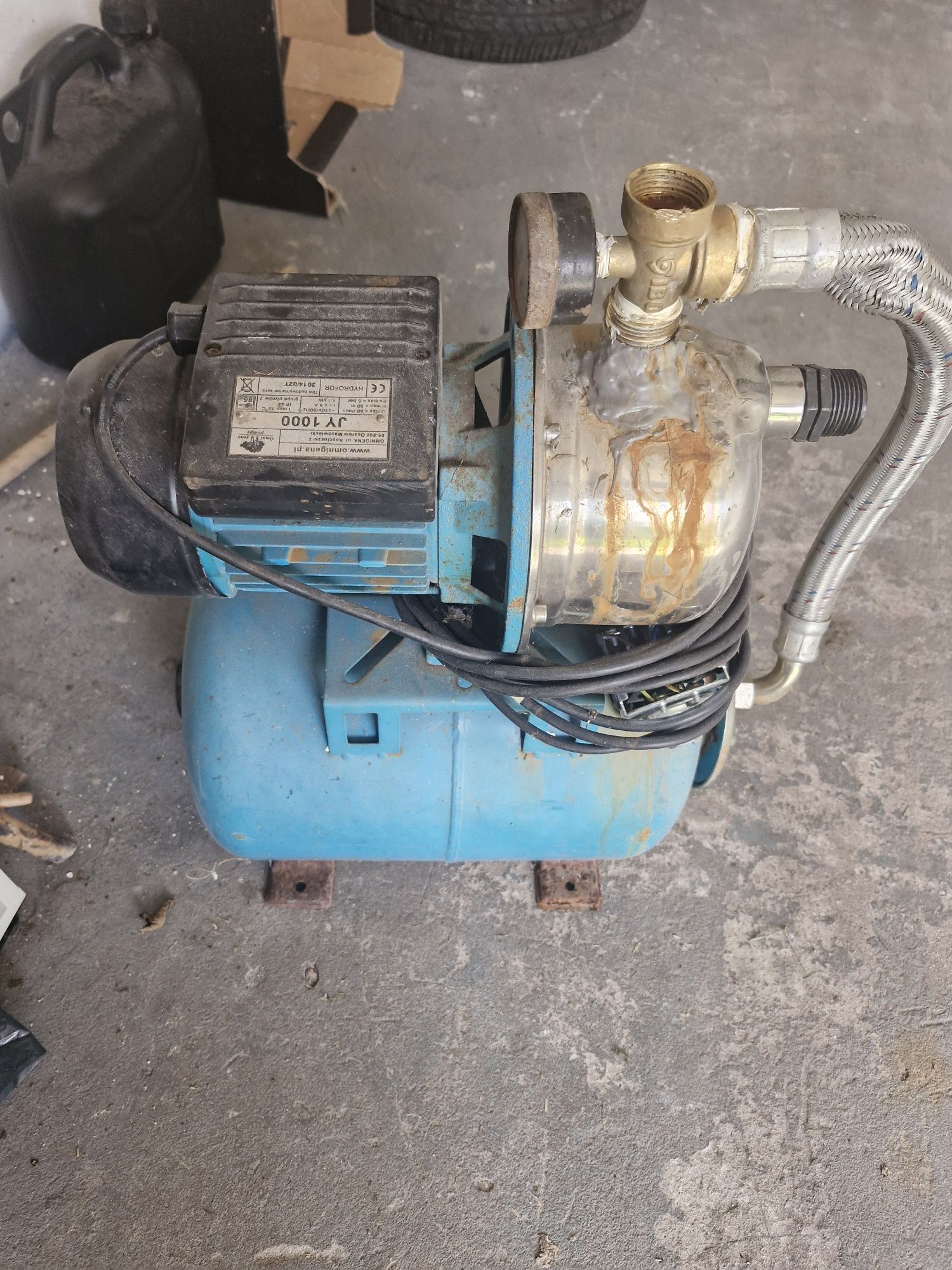 Hydrofor pompa hydroforowa omnigena JY1000 zbiornik 24l waz