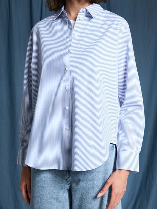 Жіноча сорочка блакитного кольору Sinsay