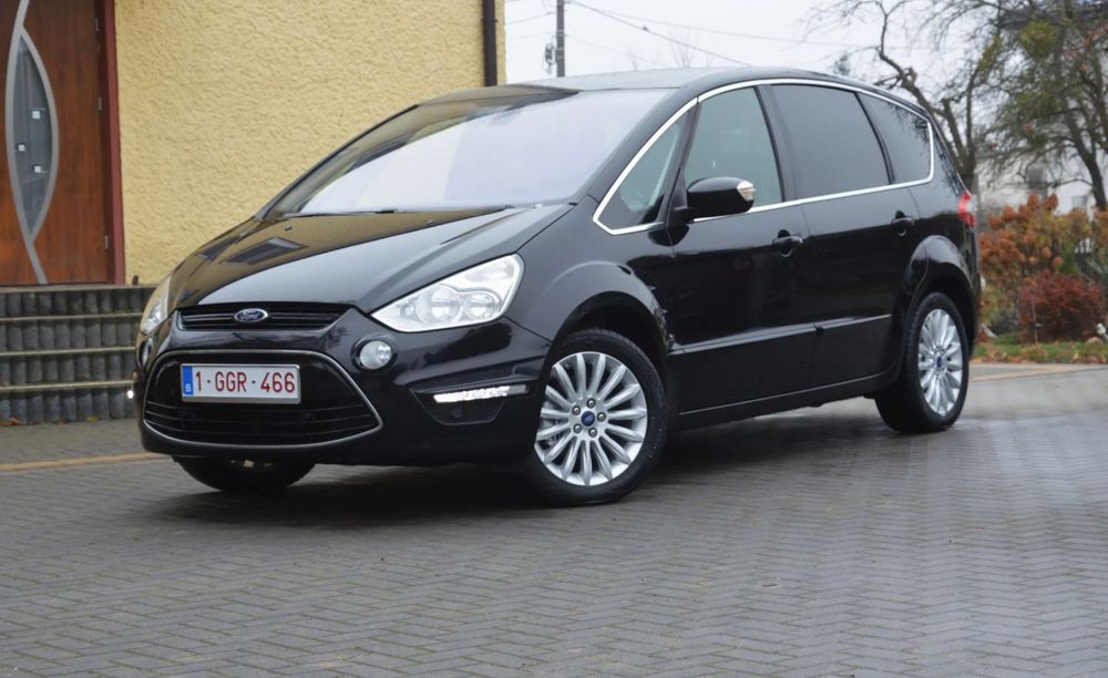 Ford S-Max _1Wł_Klimatronic_LEDY_Navi_Tempomat_Hak_Skóra_POLECAM!!