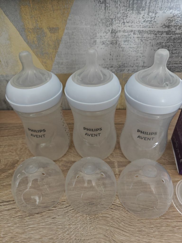 Zestaw 3 butelek i 5 smoczków Philips Avent Response