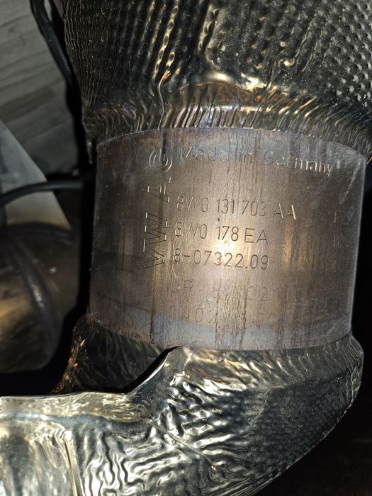 Audi S4 b9 S5 8w katalizator dpf oryginal 3.0 tfsi cwg