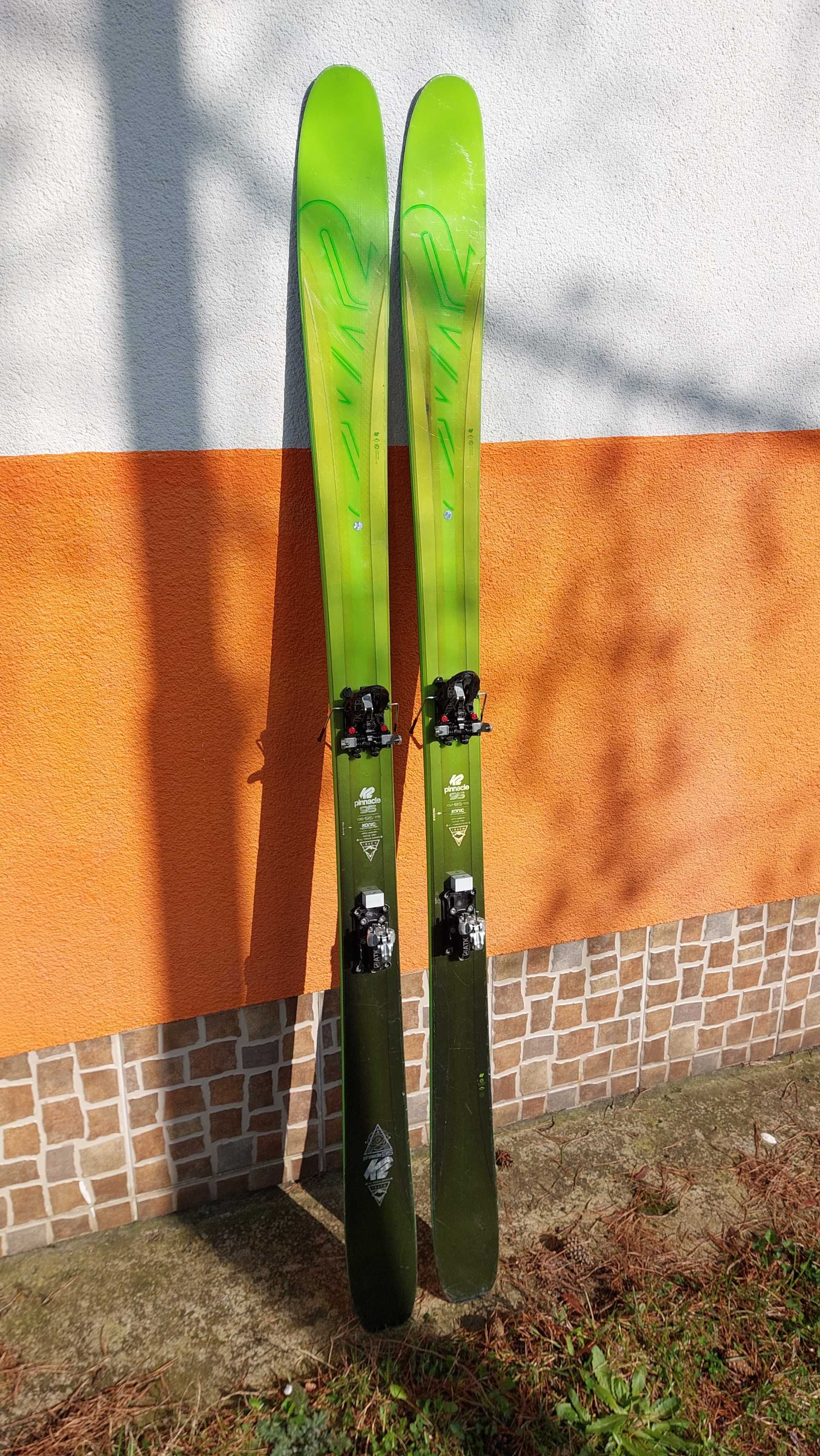 Skitury K2 Pinnacle, 184 cm, 95 pod butem