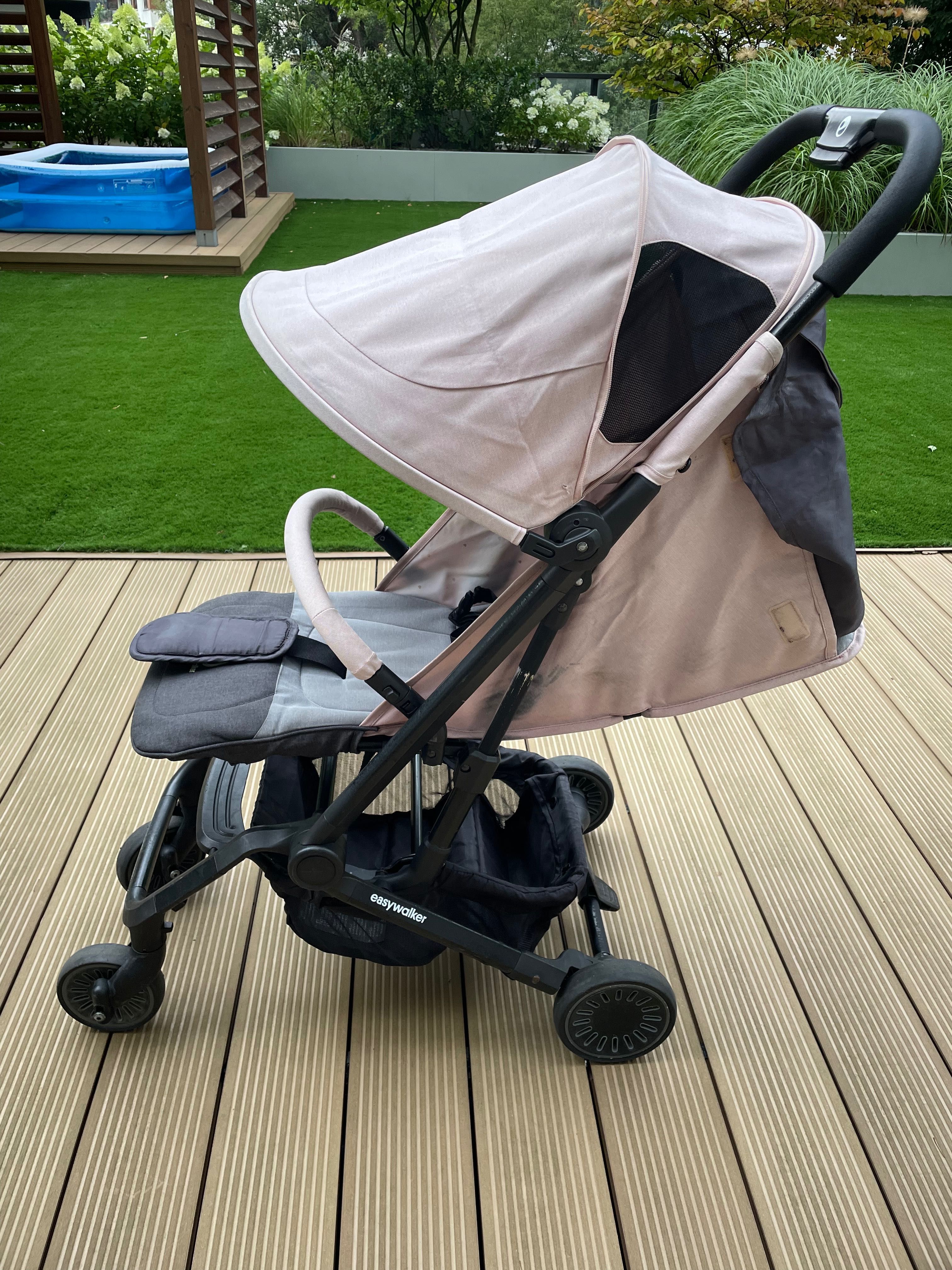 Lekki wózek spacerówka Easywalker Buggy XS do samolotu
