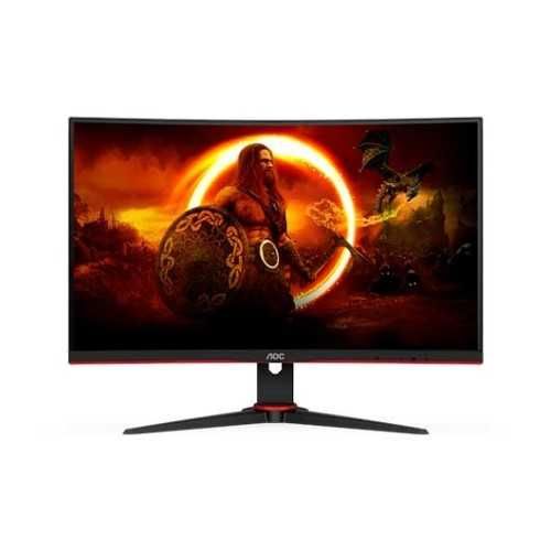 Monitor Led Gaming 27" AOC C27G2ZE Curvo Preto - NOVO | GAR 36M