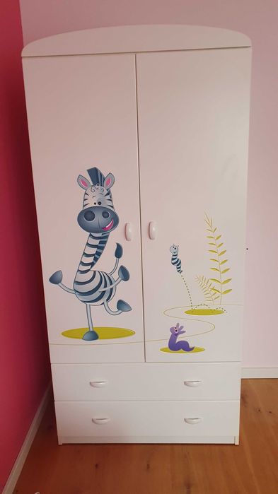 Meblik - komplet mebli dziecięcych (Happy Animals White)