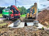 Zbiornik Betonowy Szambo Betonowe Szamba Zbiorniki Piwnica Piwniczka