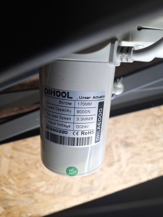 Podnośnik elektryczny do 80 kg,  podnośnik nożycowy od 265 do 1100mm