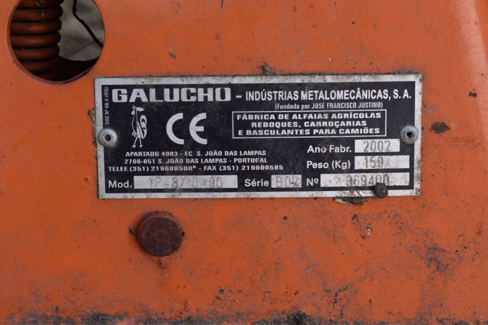 Arado charrua galucho 8/10