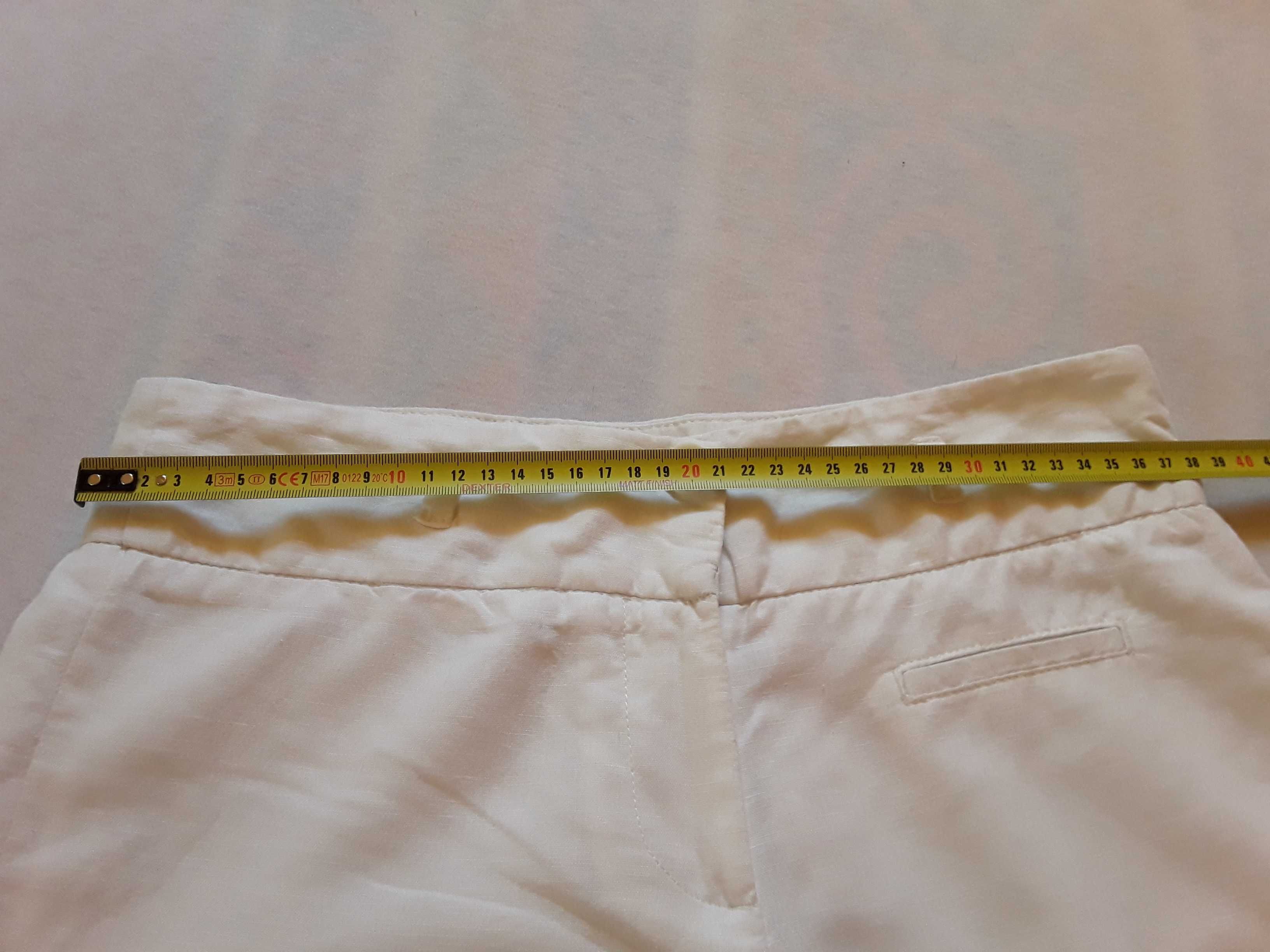 Spodnie białe Camaïeu 36 idealne szeroka nogawka