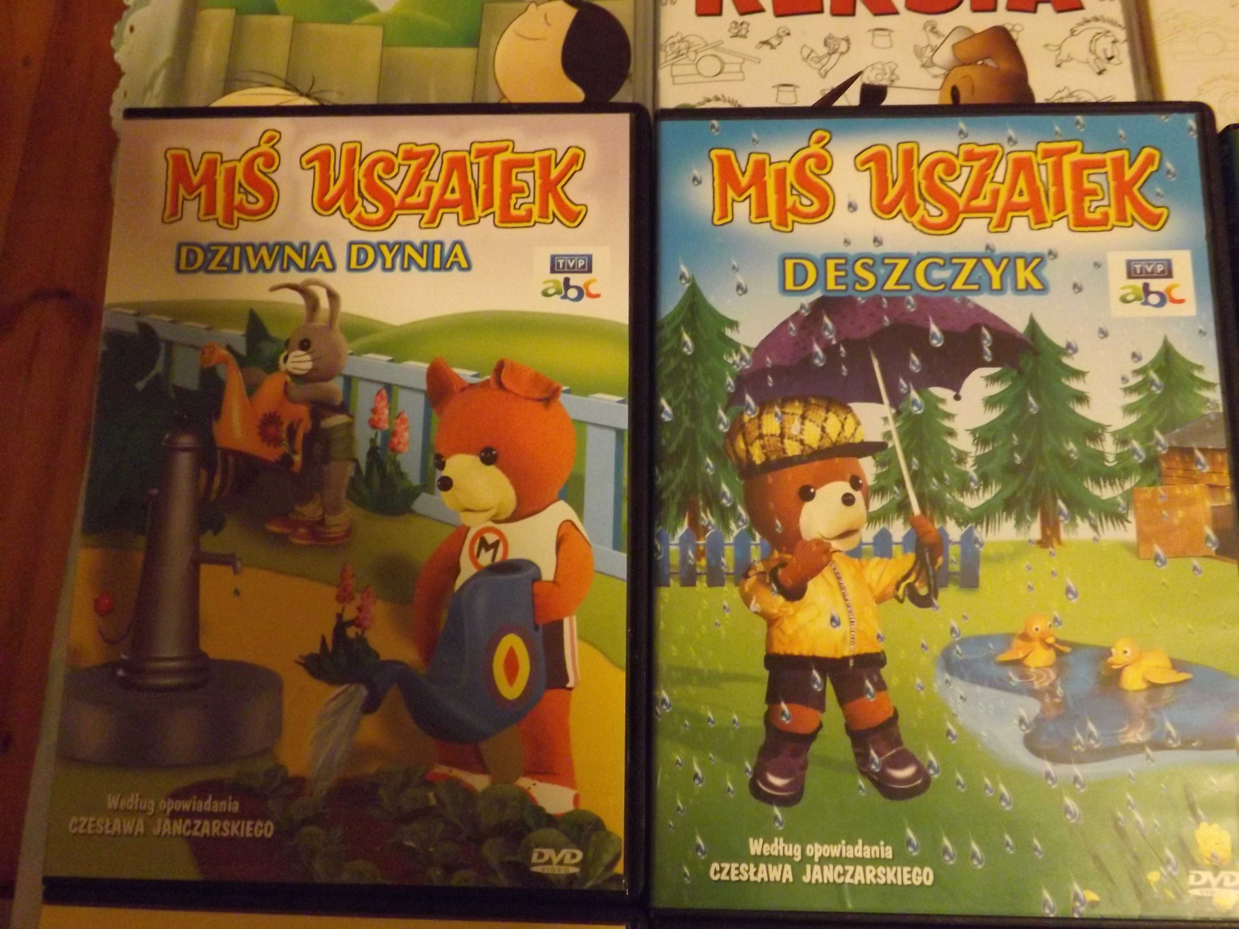 Nowe przygody Misia Uszatka, Uszatek, bajki bez przemocy, filmy dvd