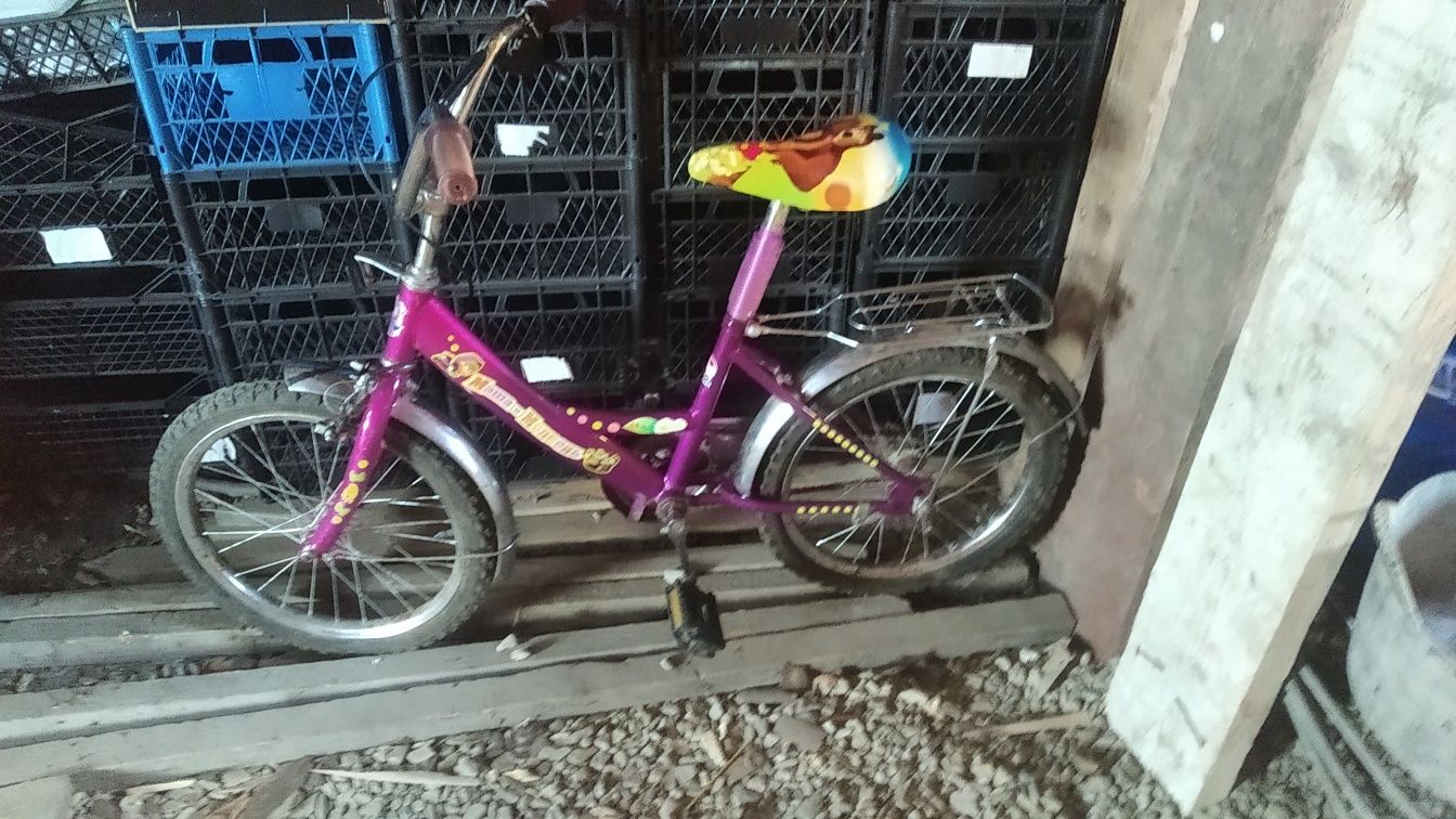 Велосипед для дівчини 3-8років