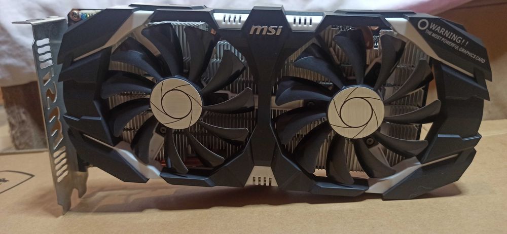 Видеокарта MSI GTX 1060 (3Gb / GDDR5 / 192 bit / 1152 CUDA)