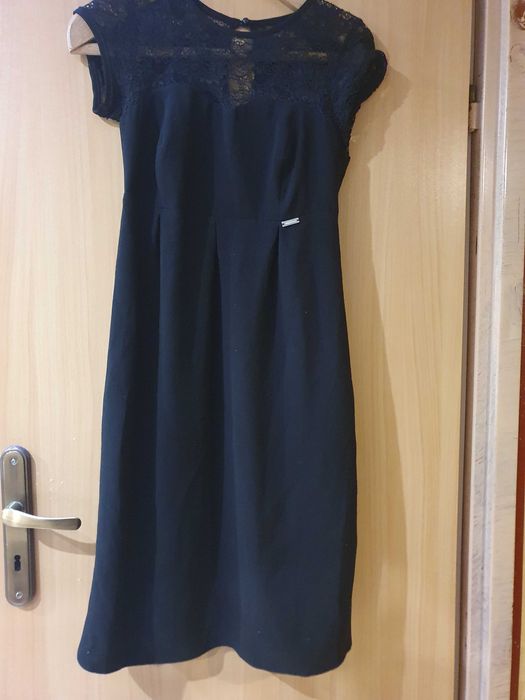 Sukienka markowe ciążowa happy mum z koronka rozmiar s