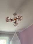 Lampa sufitowa wisząca żyrandol MOTYLEK 3