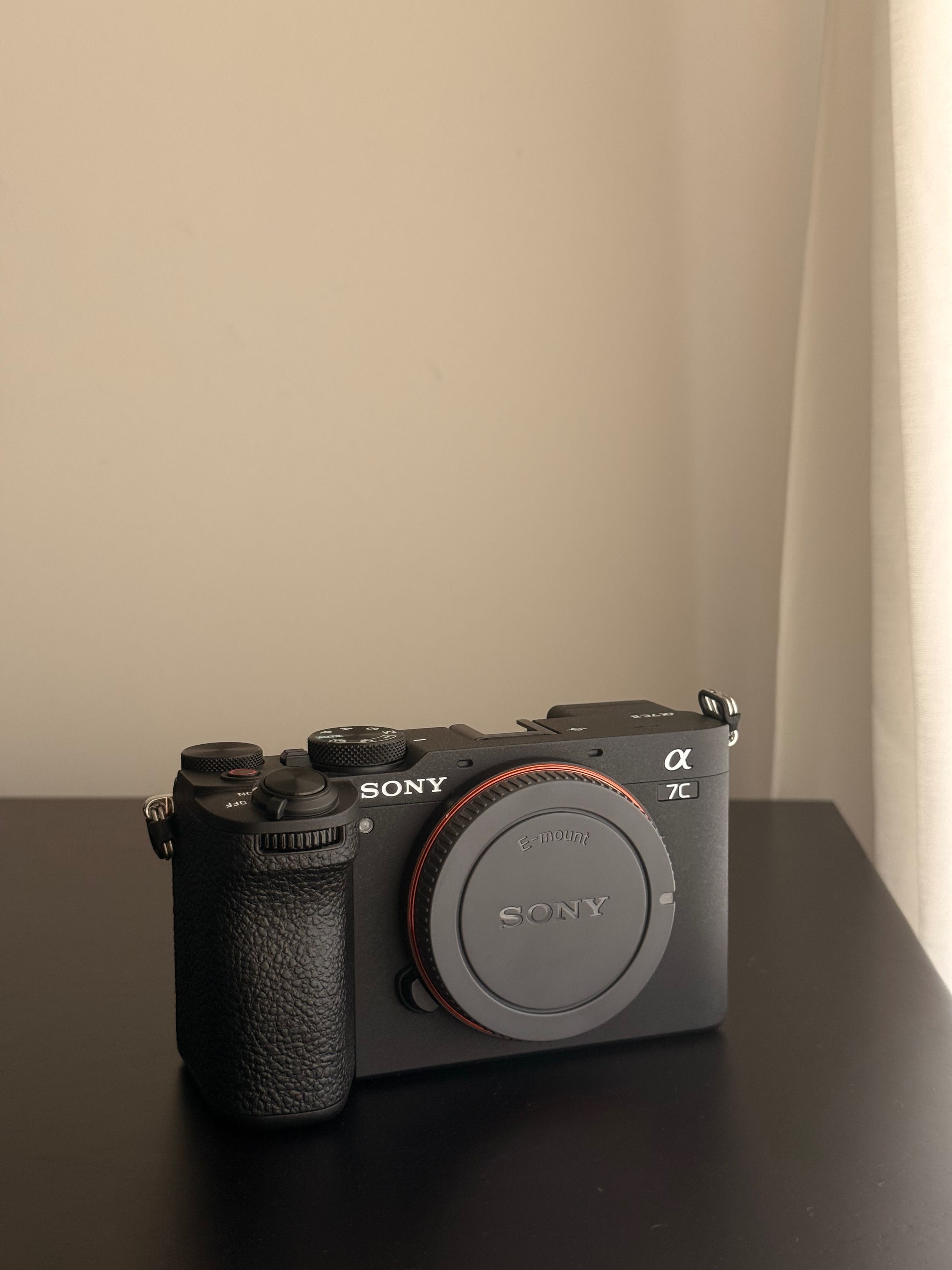 Sony a7C II corpo com garantia até 2028