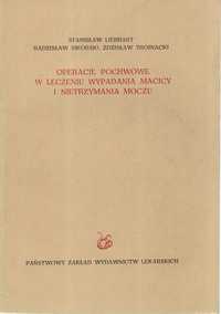 Operacje pochwowe w leczeniu wypadania macicy i nietrzymania moczu